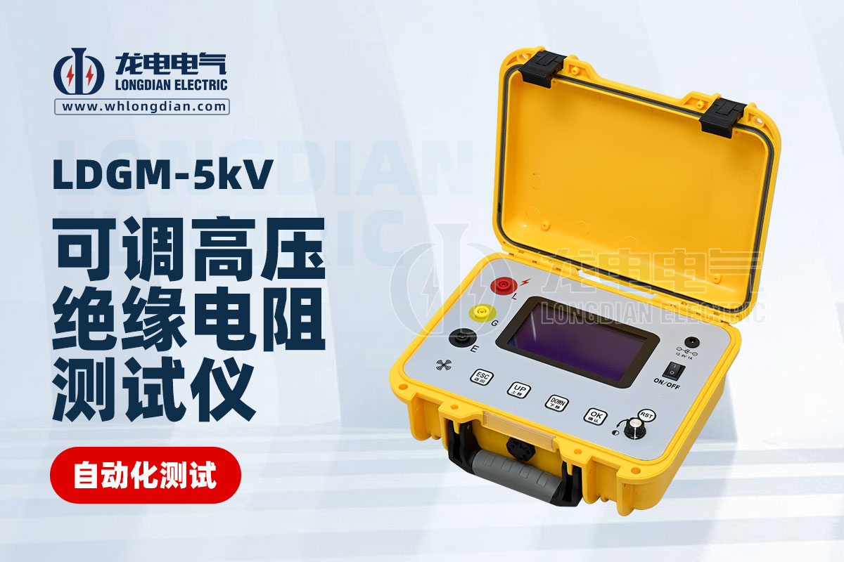 LDGM-5KV可調(diào)高壓絕緣電阻測(cè)試儀